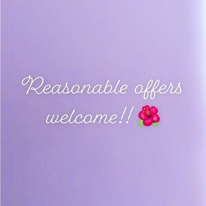 If you see something you like, make an offer! 🌻